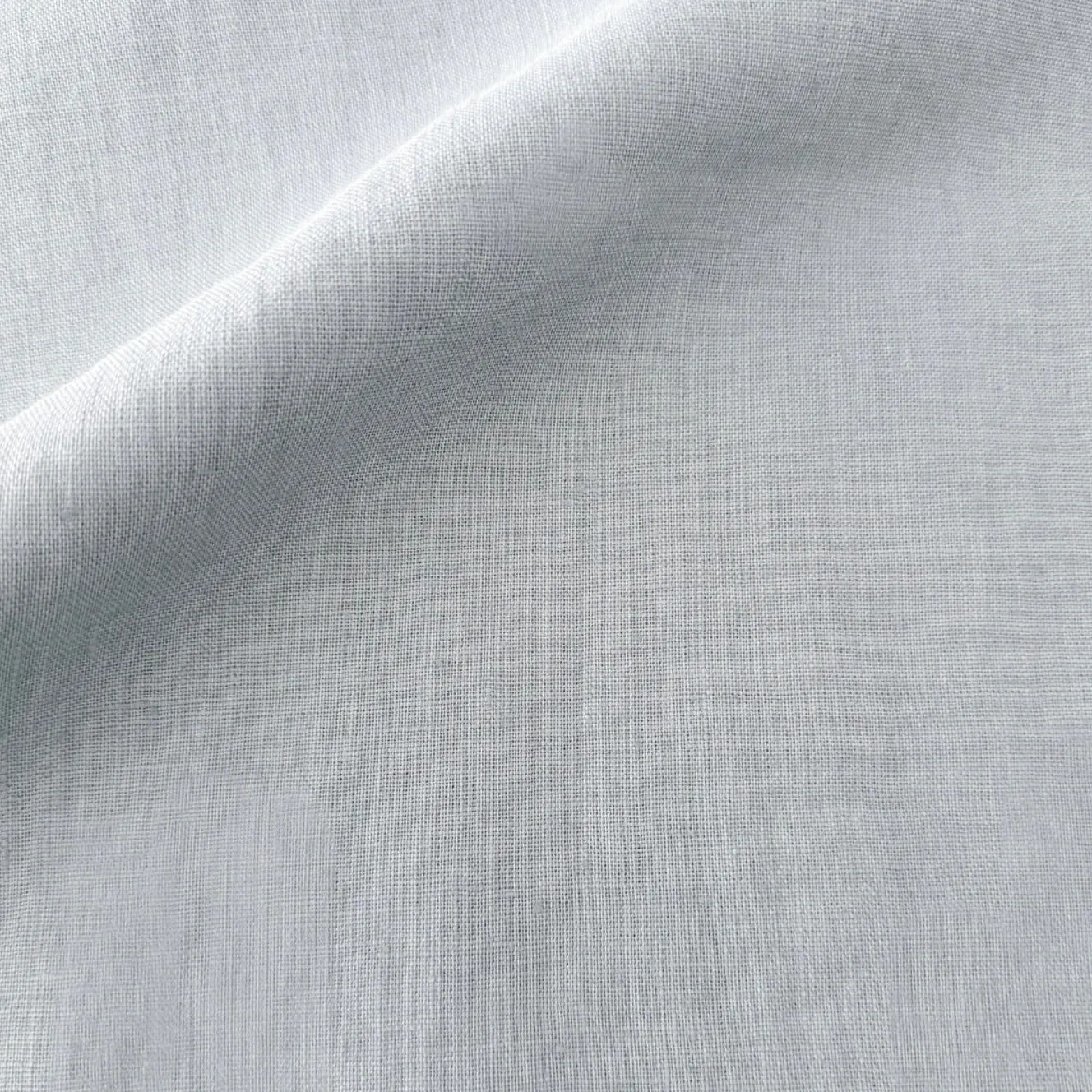 Anaya Home So Soft Linen Light Grey Dutch Euro Pillow 28x36 With Down Insert