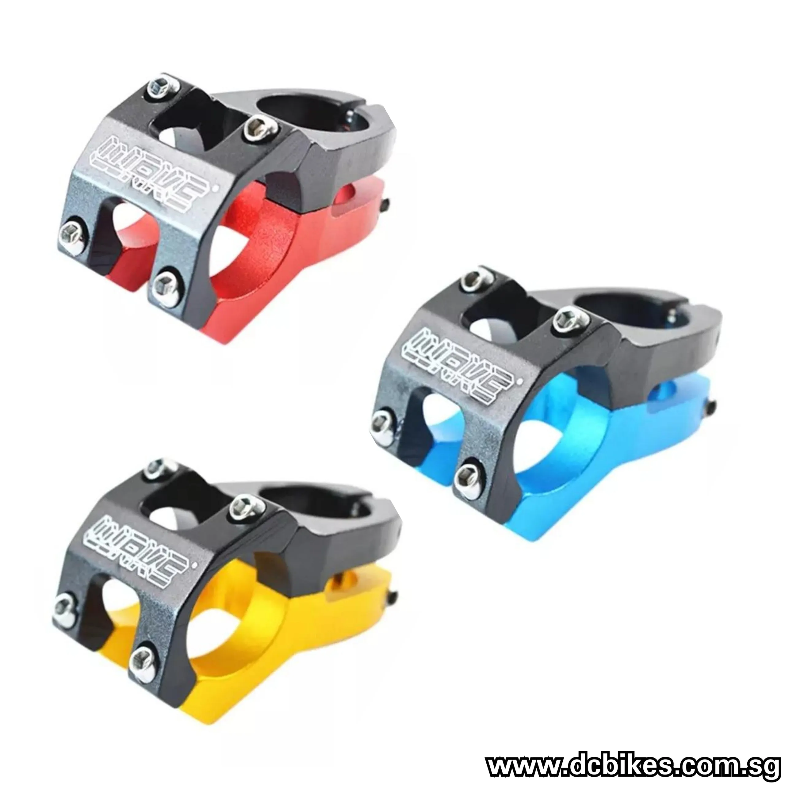 Anodized 45mm MTB Stem 31.8mm