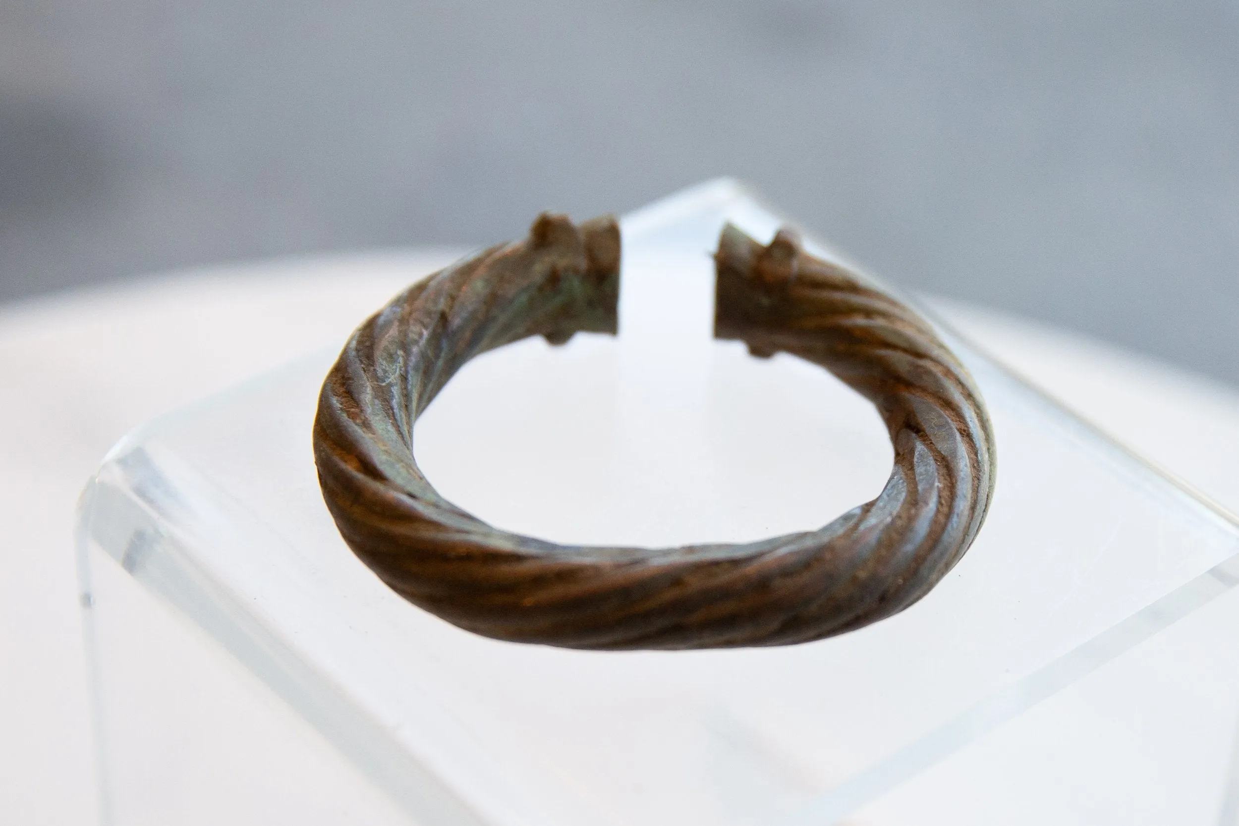Antique African Metal Alloy Bracelet