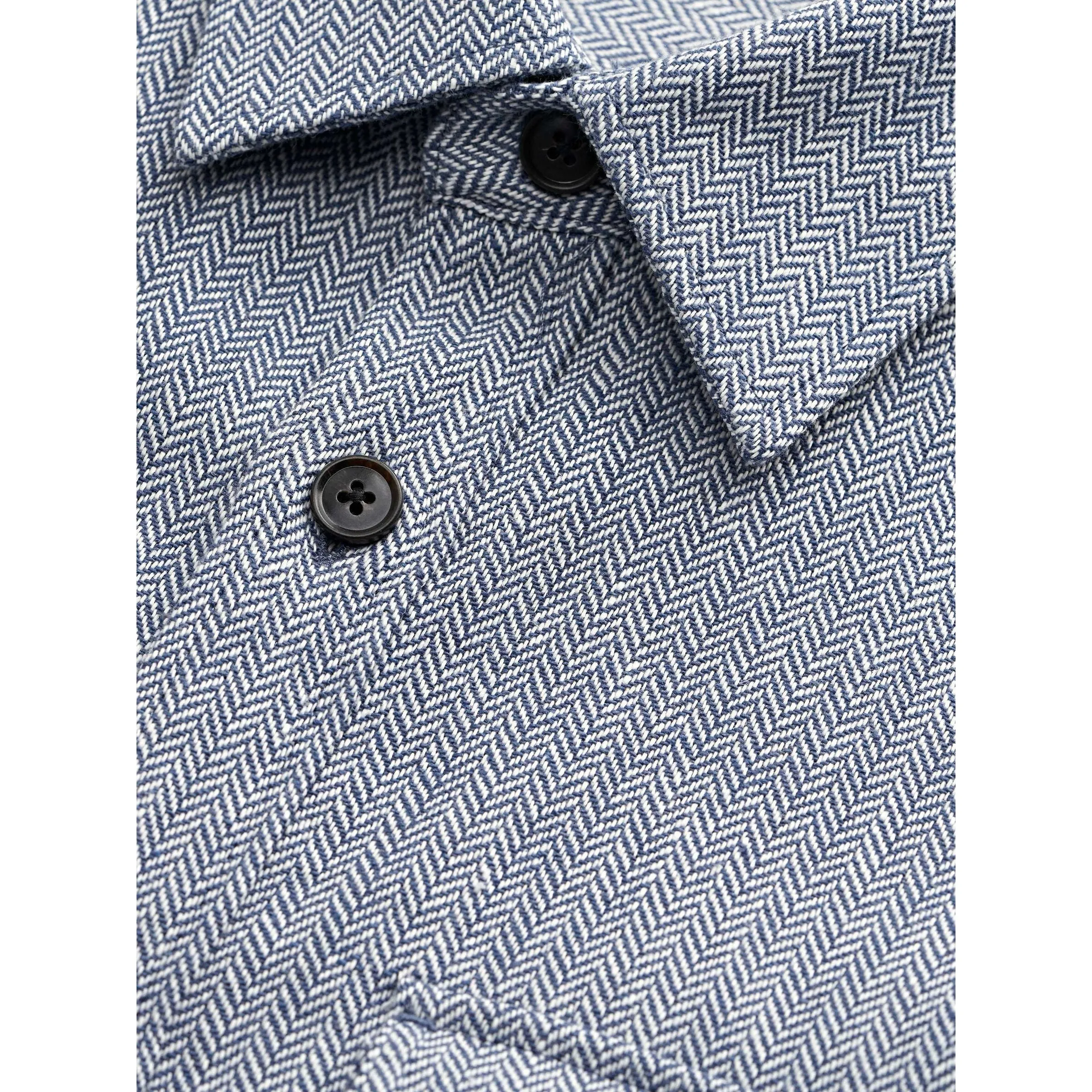 ARNOU SHIRT 2-TONE HERRINGBONE