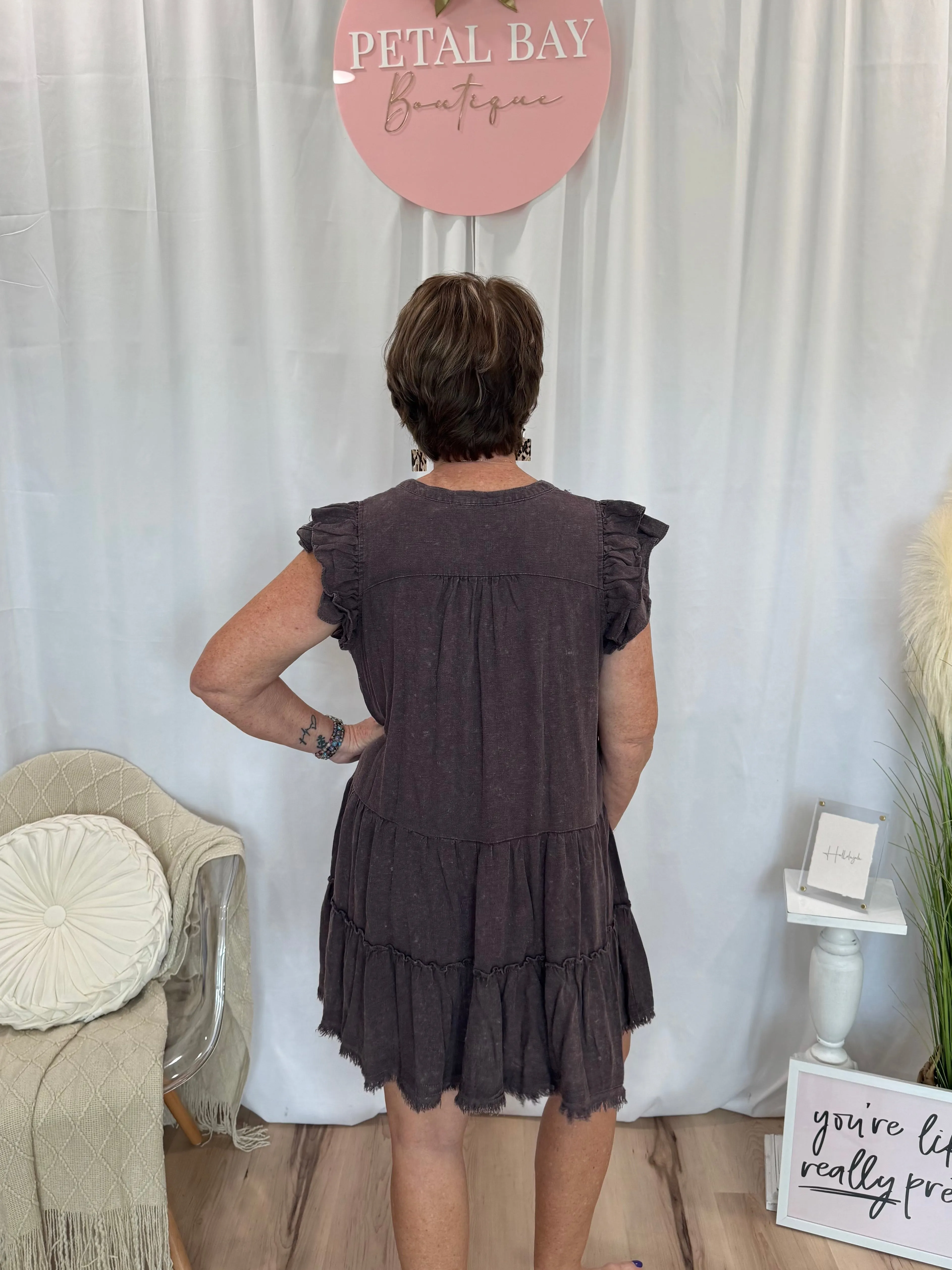 Ash Ruffe Dress