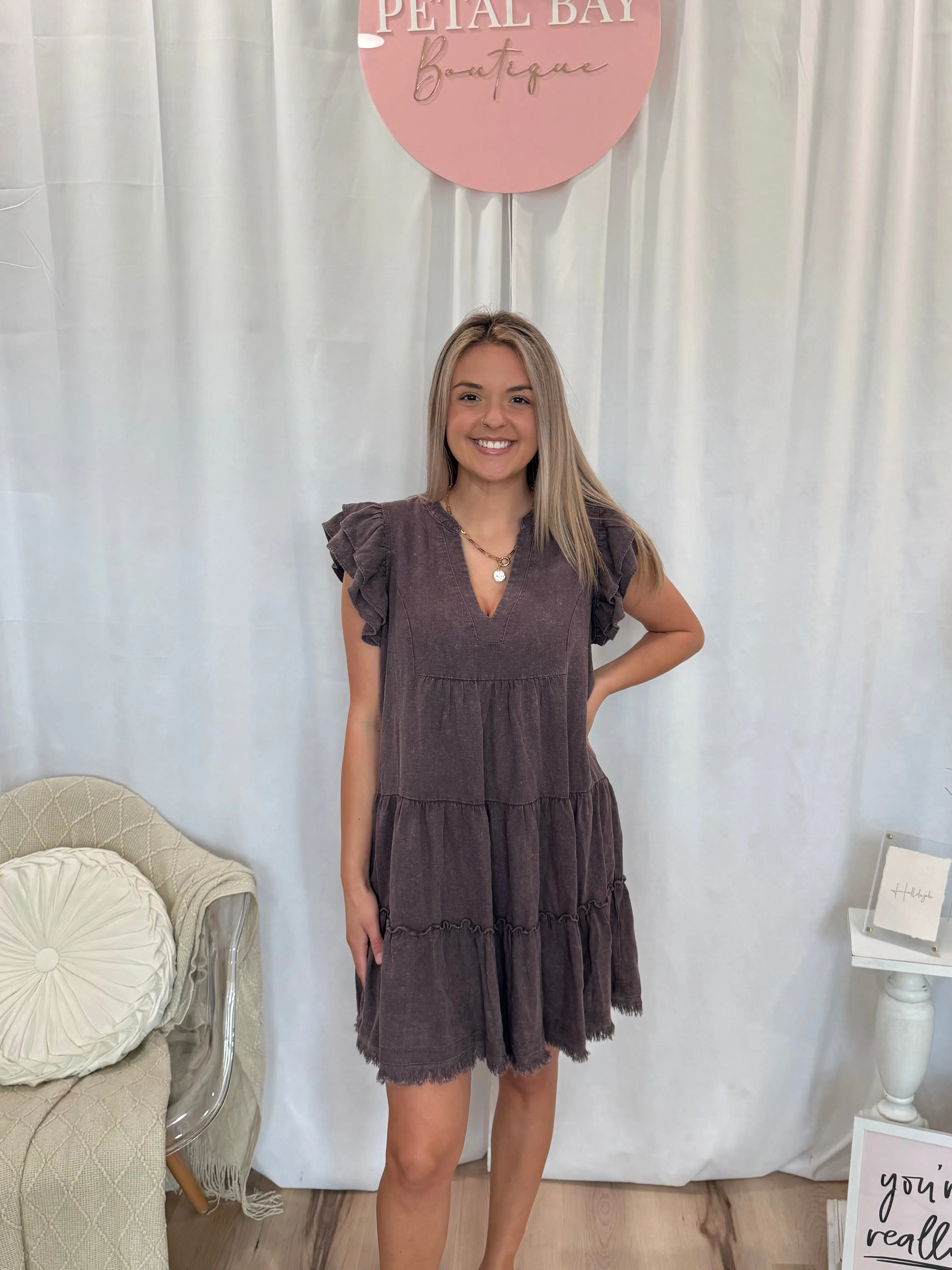 Ash Ruffe Dress
