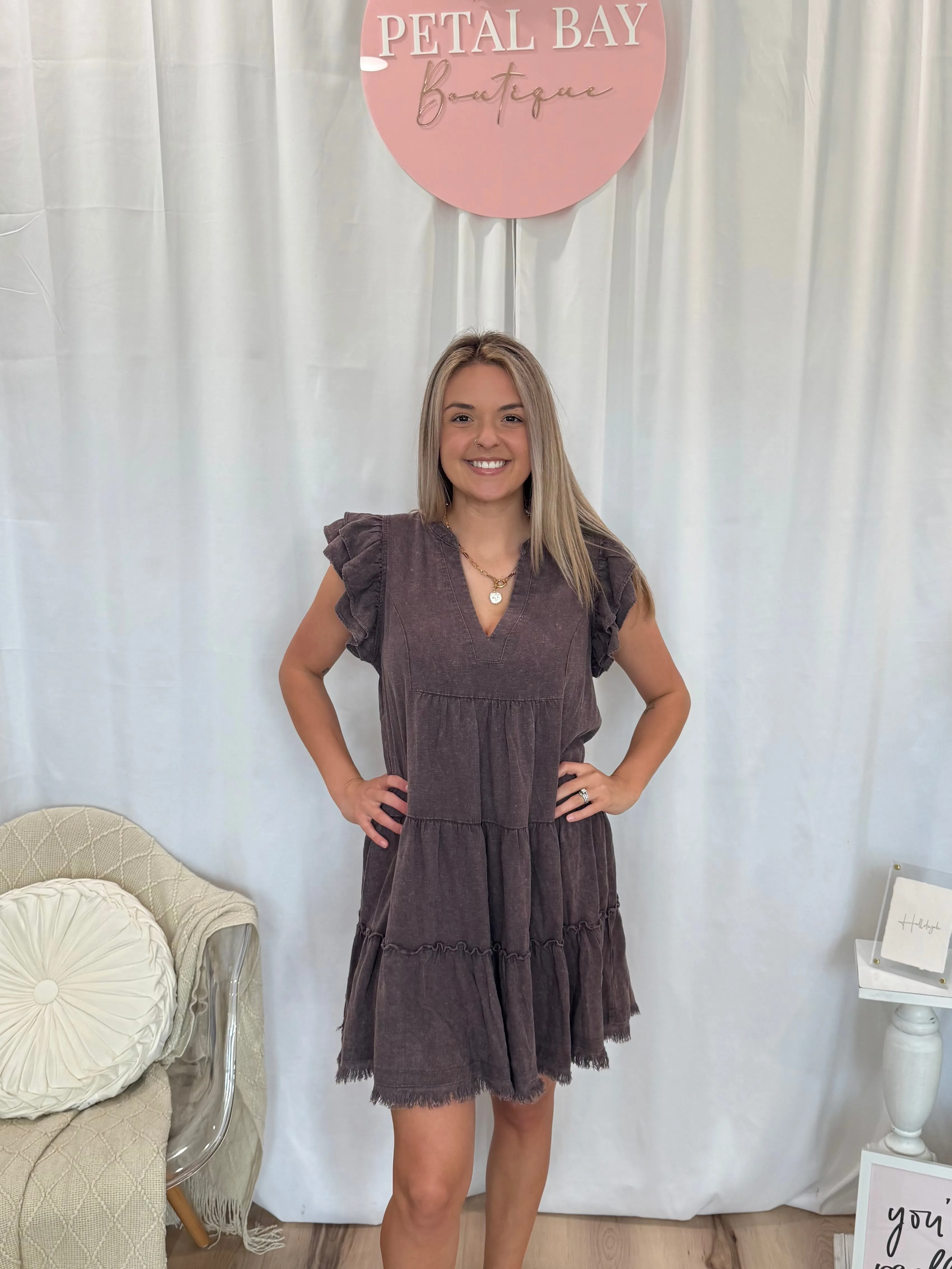 Ash Ruffe Dress