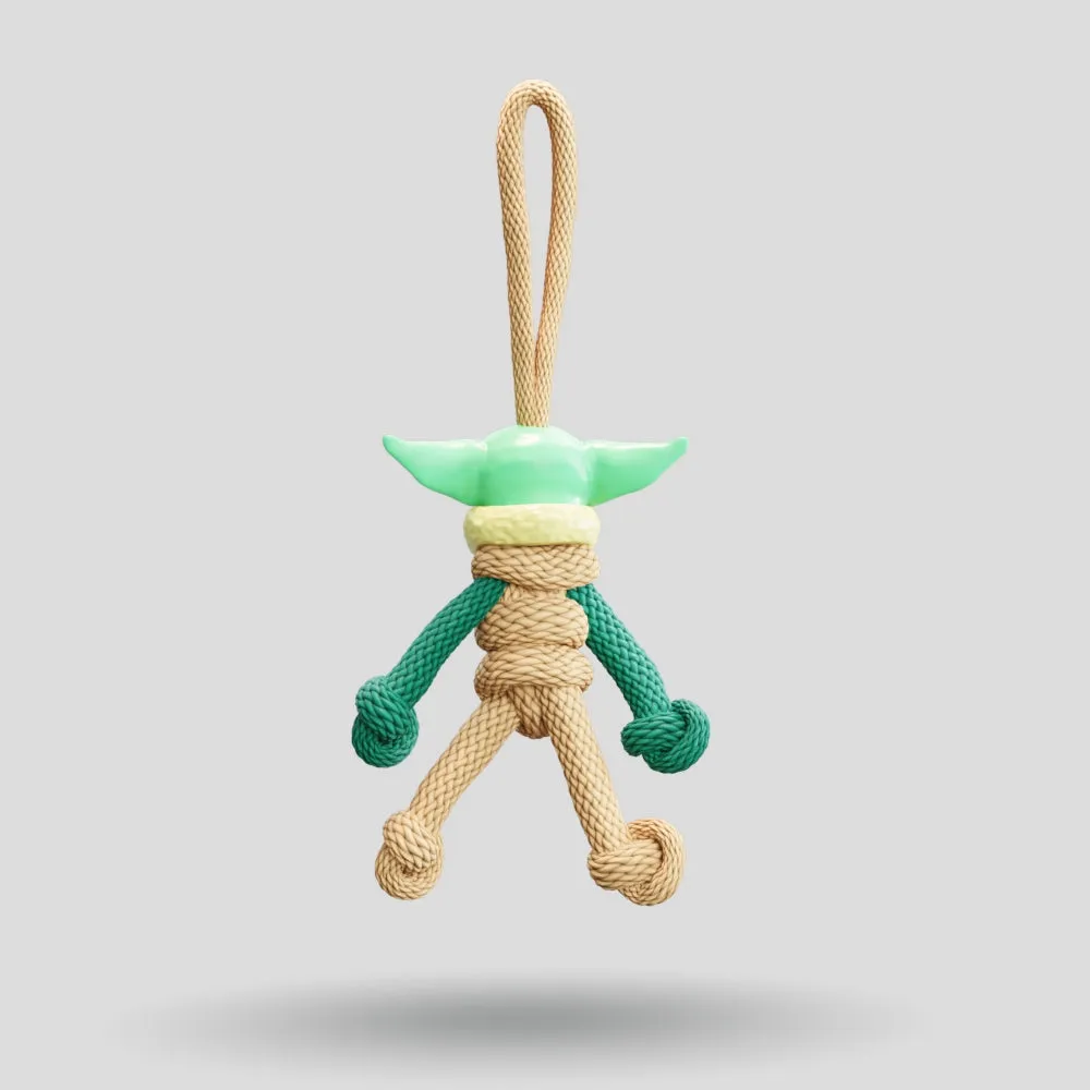 Baby Yoda Paracord Buddy Keychain