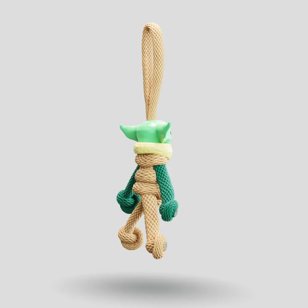 Baby Yoda Paracord Buddy Keychain