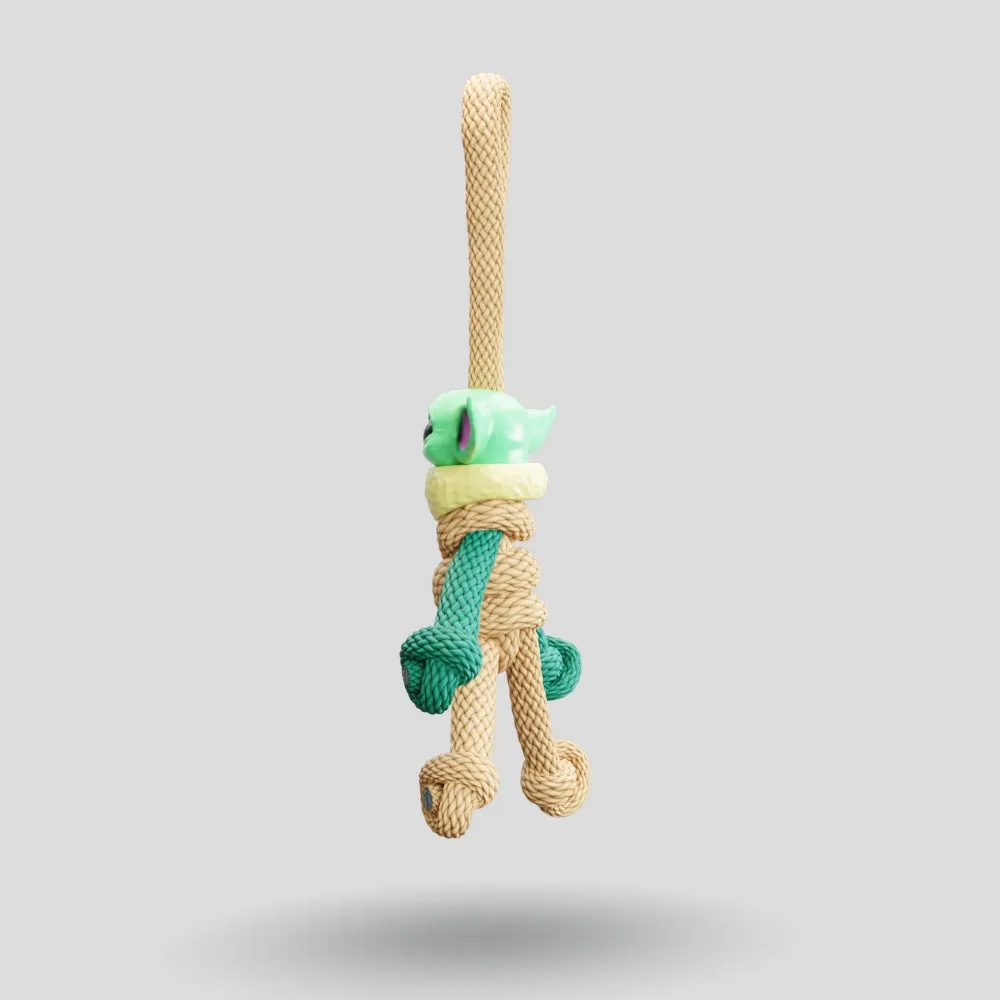 Baby Yoda Paracord Buddy Keychain
