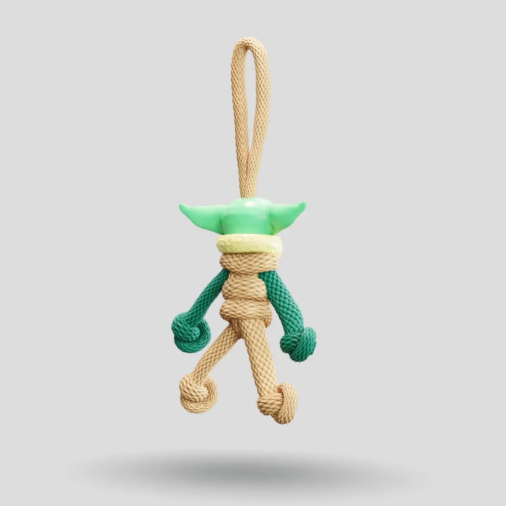 Baby Yoda Paracord Buddy Keychain