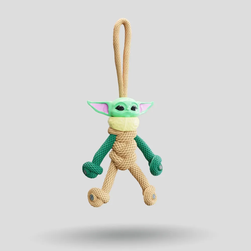 Baby Yoda Paracord Buddy Keychain