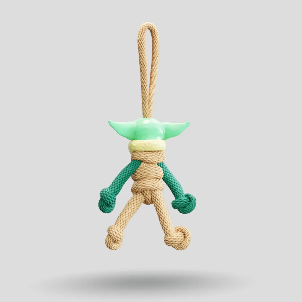 Baby Yoda Paracord Buddy Keychain