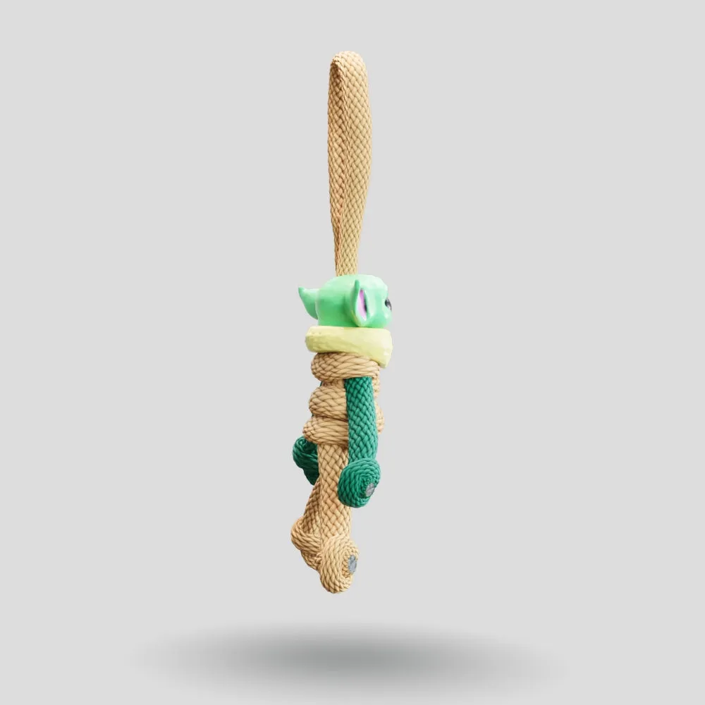 Baby Yoda Paracord Buddy Keychain