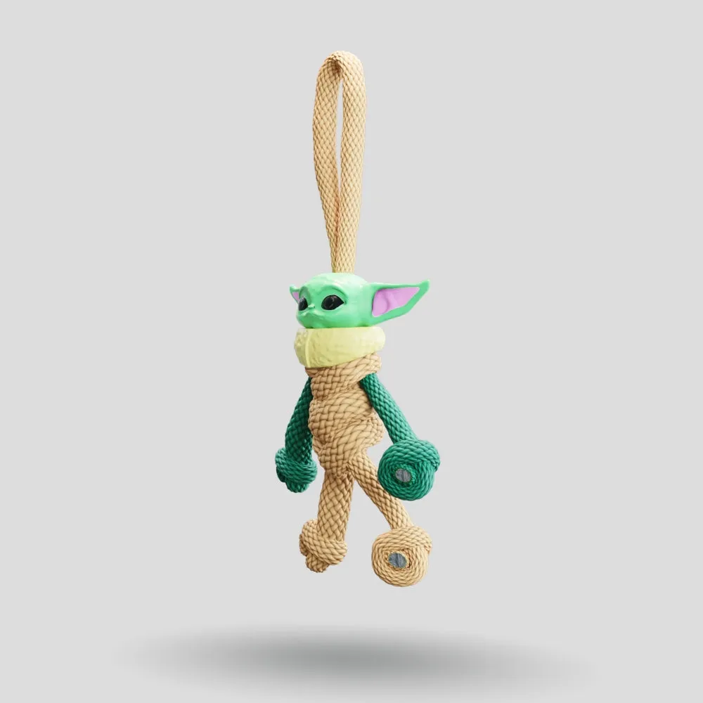 Baby Yoda Paracord Buddy Keychain