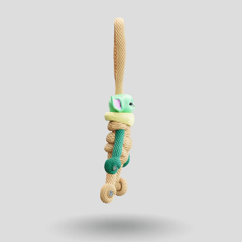Baby Yoda Paracord Buddy Keychain