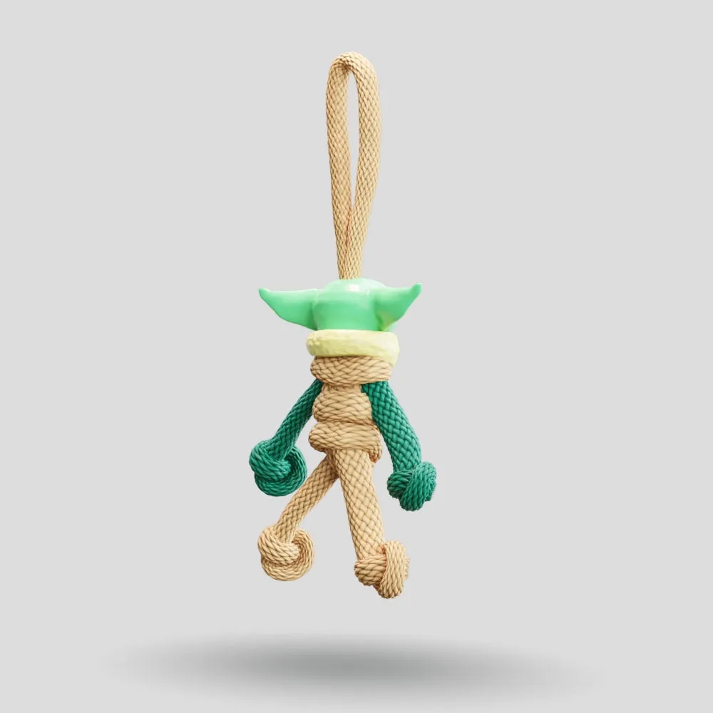 Baby Yoda Paracord Buddy Keychain