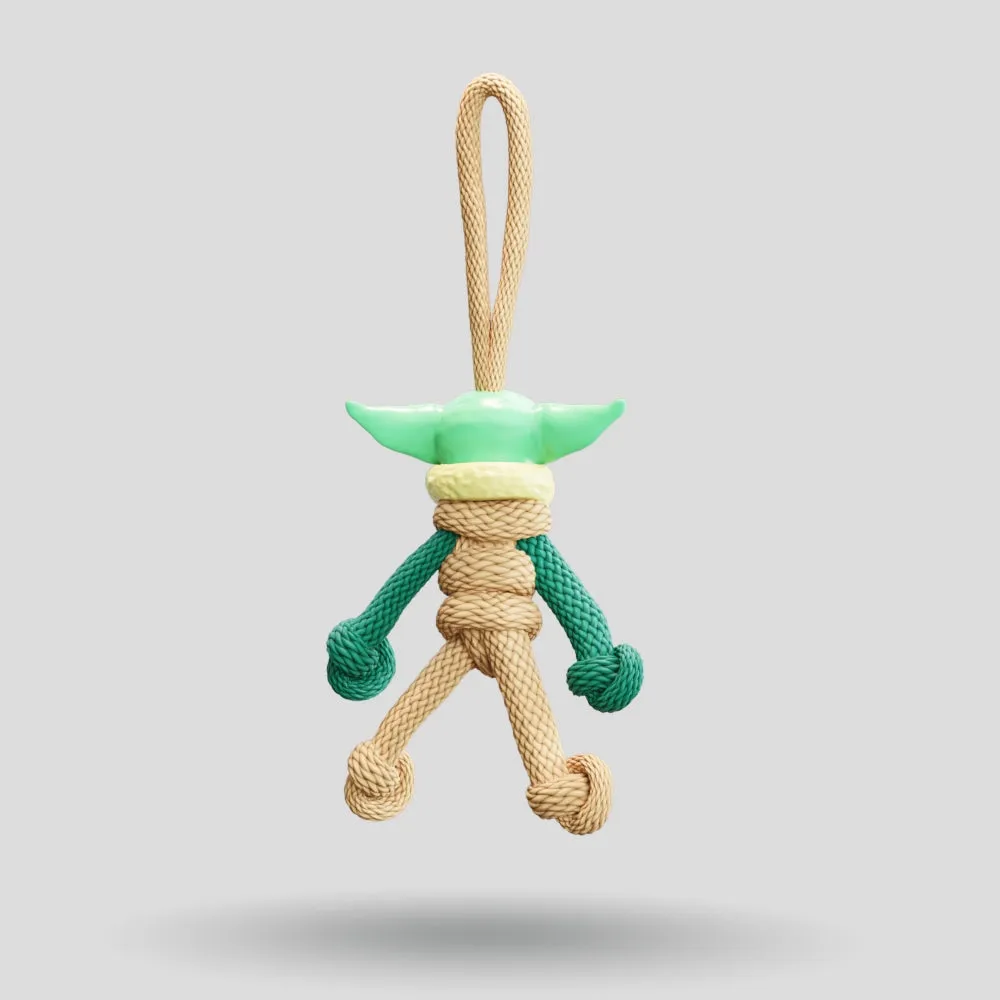 Baby Yoda Paracord Buddy Keychain