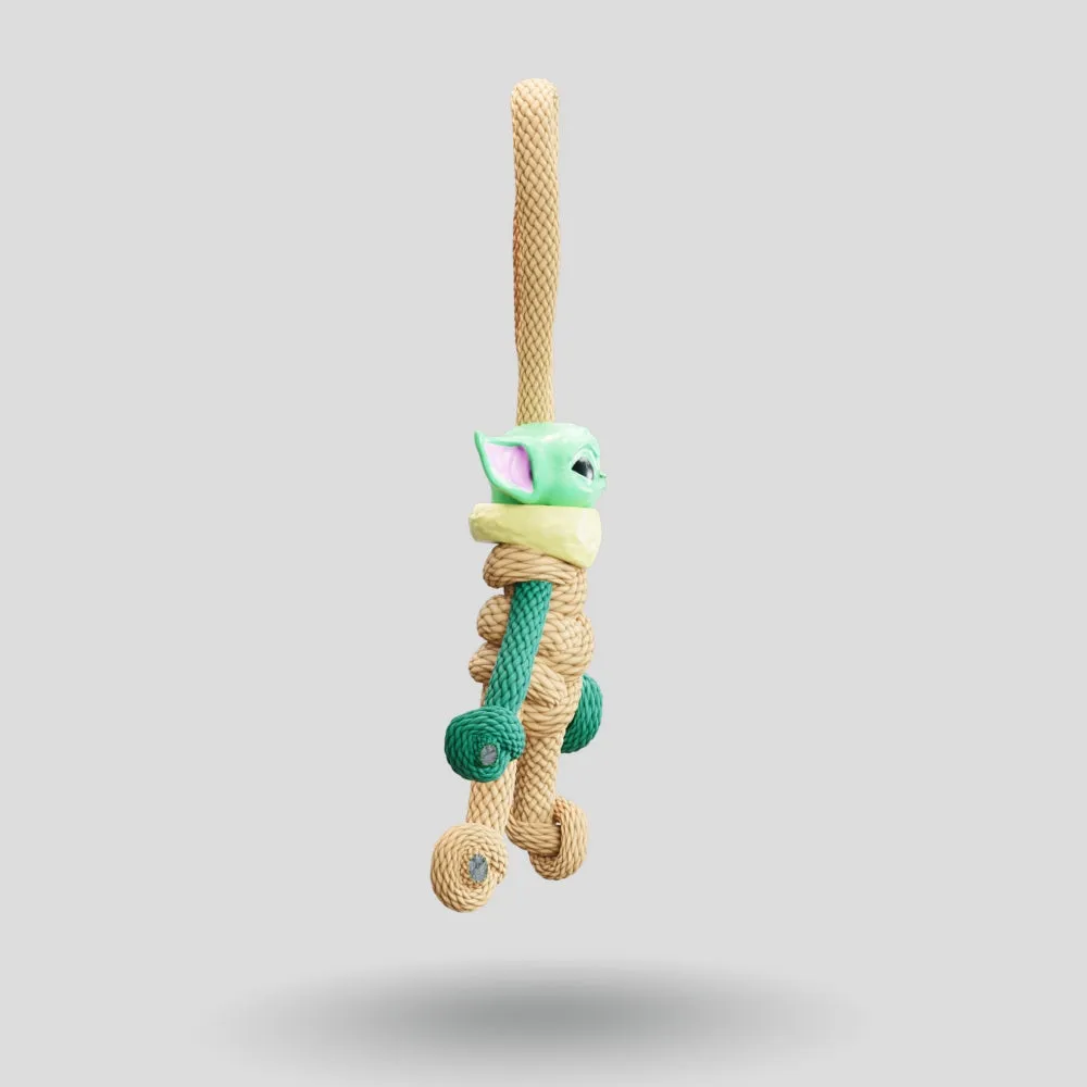 Baby Yoda Paracord Buddy Keychain