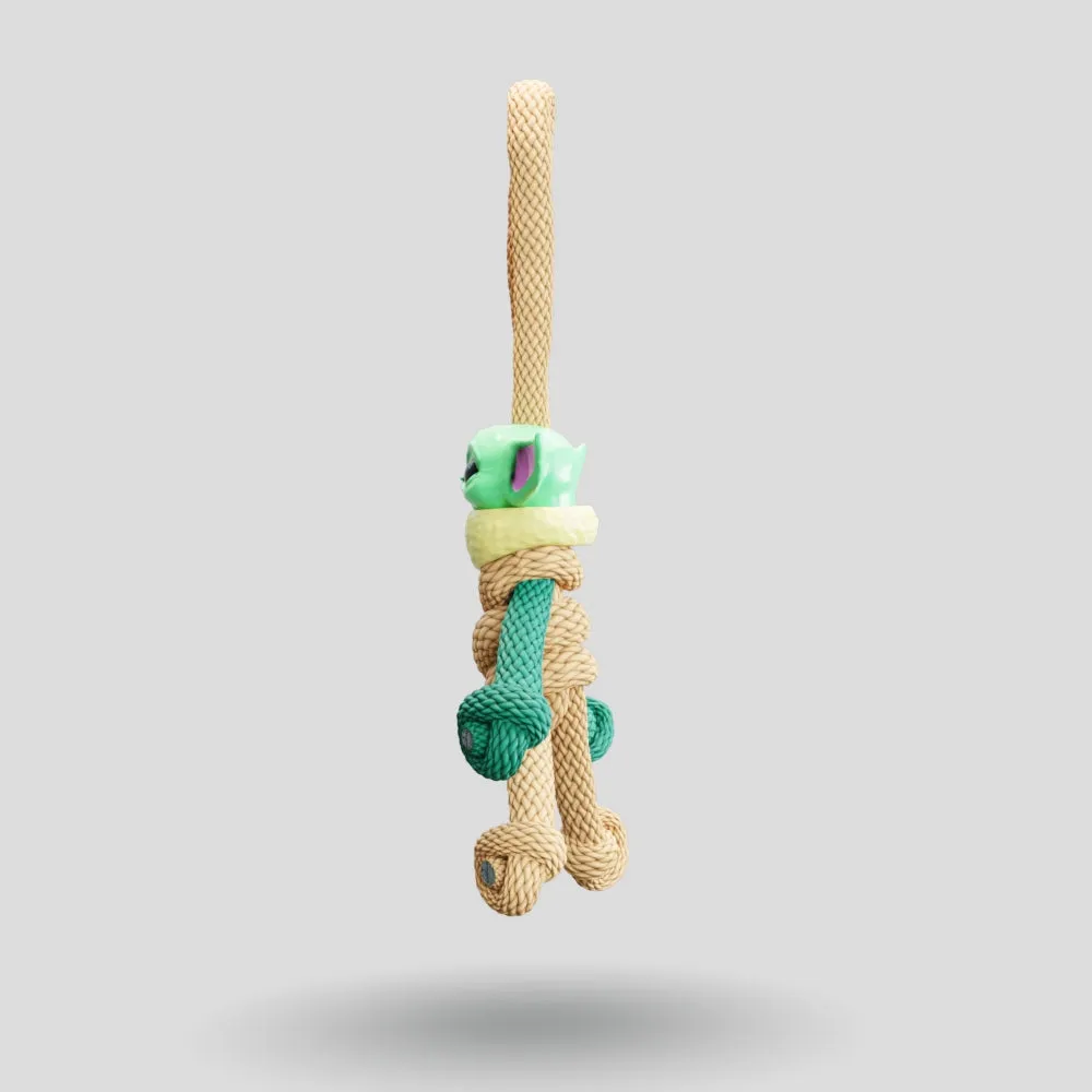 Baby Yoda Paracord Buddy Keychain