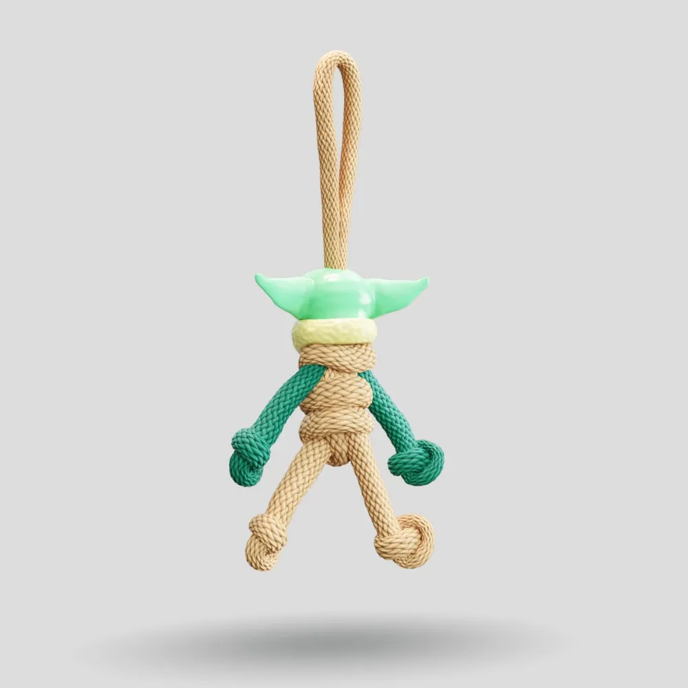 Baby Yoda Paracord Buddy Keychain