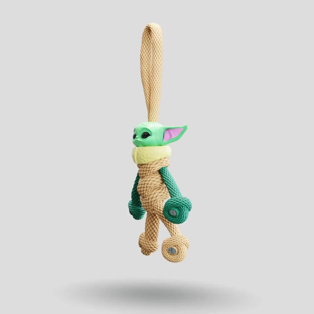 Baby Yoda Paracord Buddy Keychain