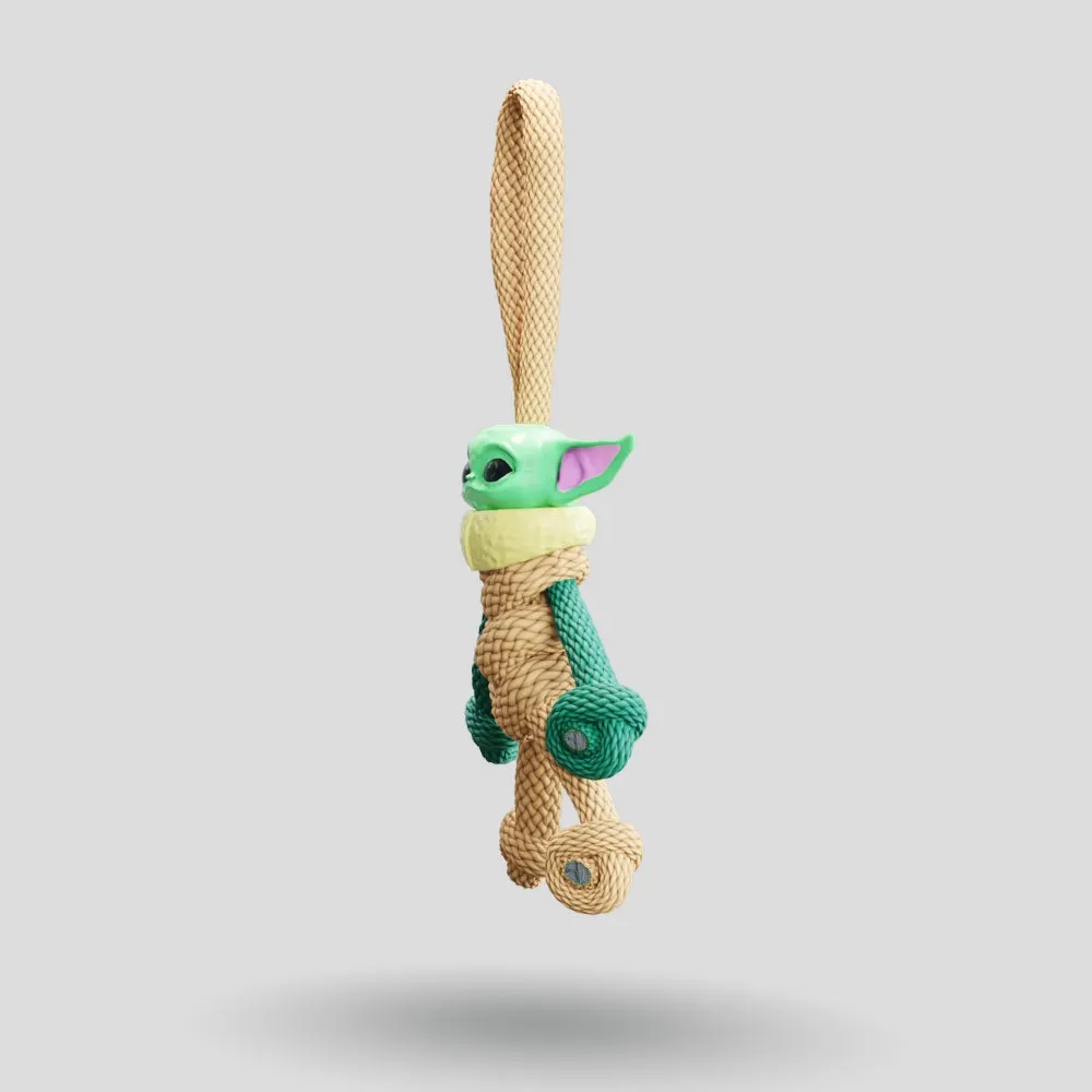 Baby Yoda Paracord Buddy Keychain