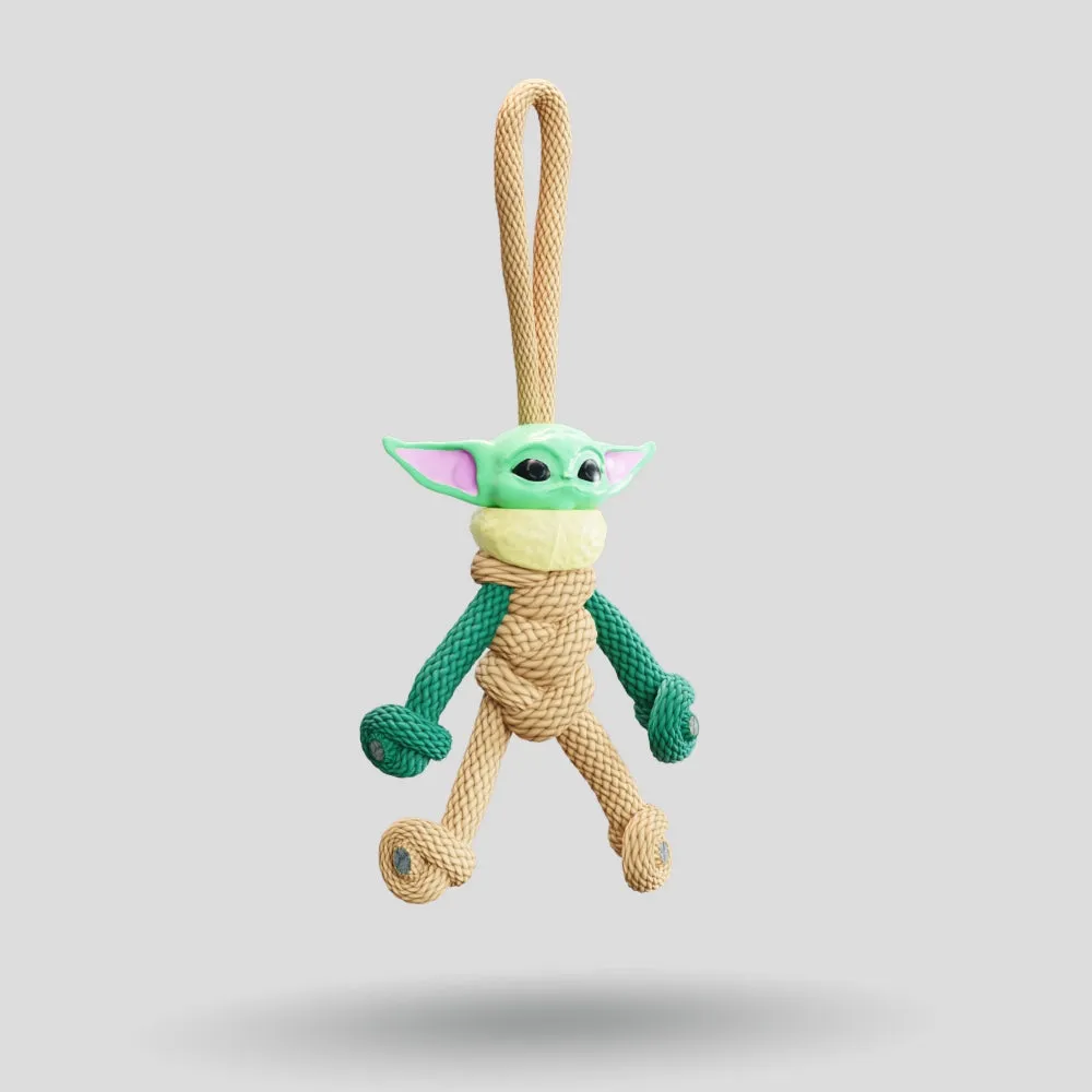 Baby Yoda Paracord Buddy Keychain