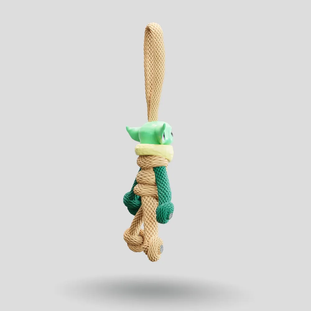 Baby Yoda Paracord Buddy Keychain