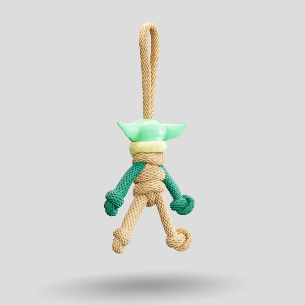 Baby Yoda Paracord Buddy Keychain