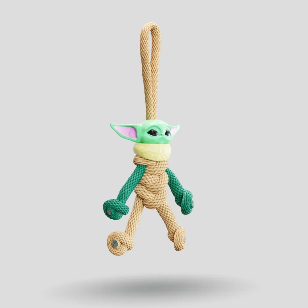 Baby Yoda Paracord Buddy Keychain