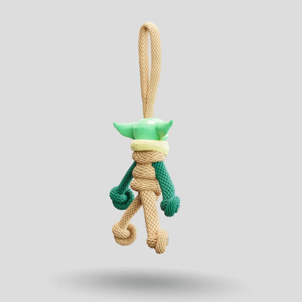 Baby Yoda Paracord Buddy Keychain