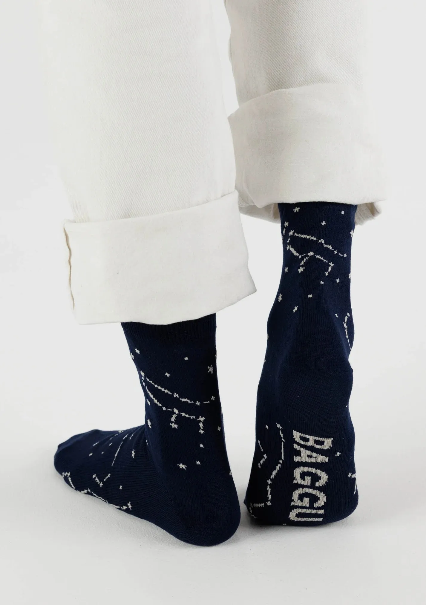 Baggu | Crew Socks | Constellation Midnight