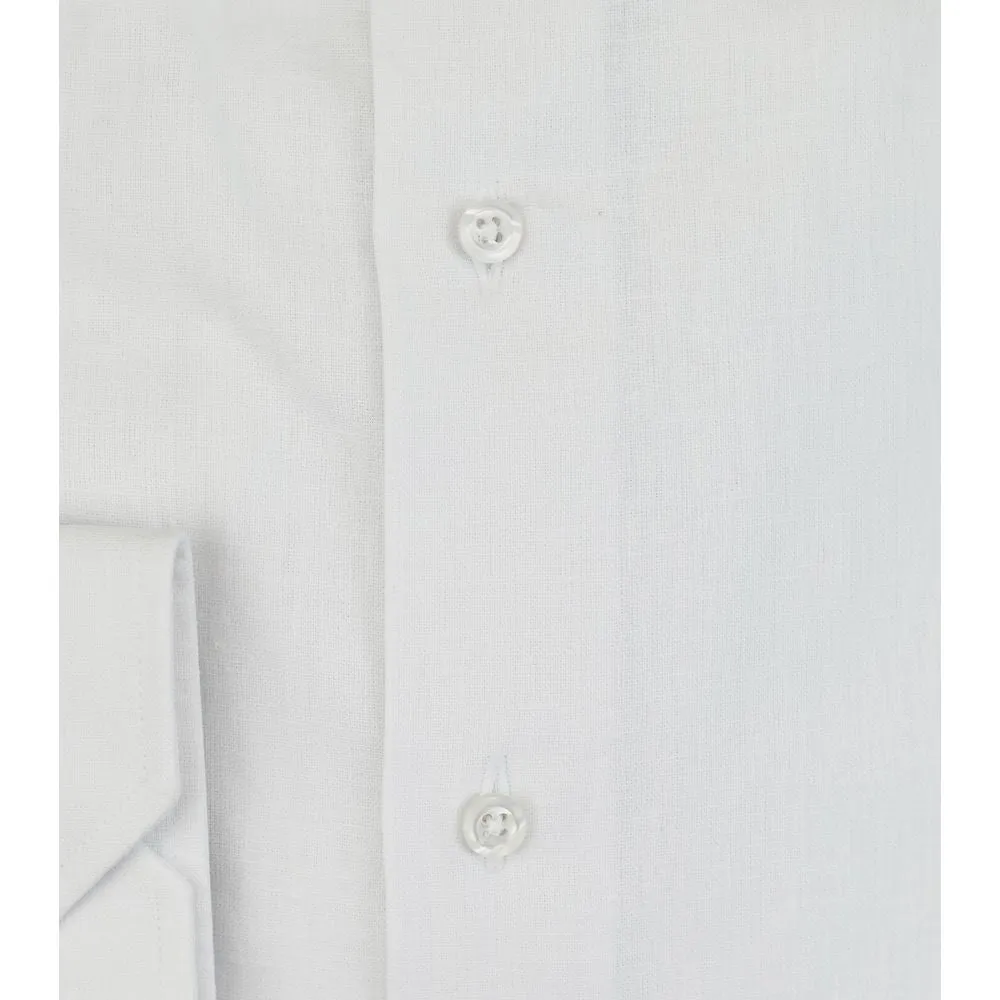 Bagutta White Linen Men Shirt