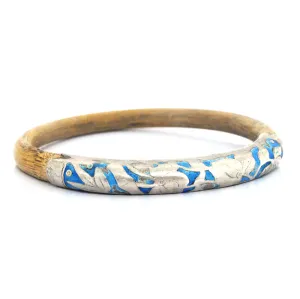 Bamboo & Enamel Chinese Bangle