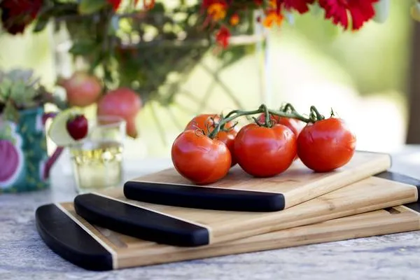 Bamboo Black Tip Small Cutting Board