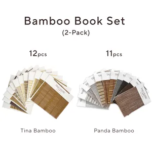 Bamboo Book Set (2-Pack)