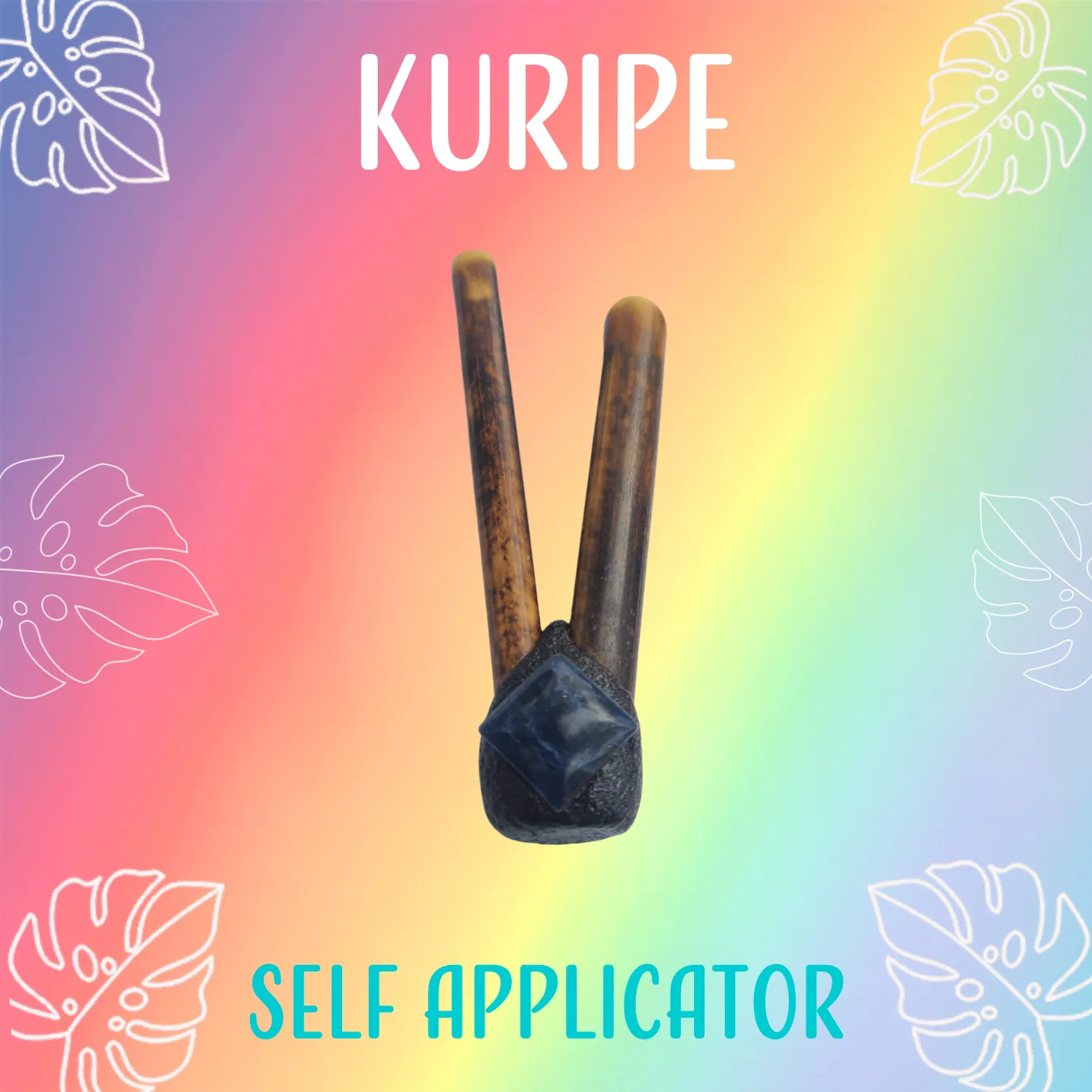 Bamboo Brazilian Kuripe Amethyst & Midnight Collection