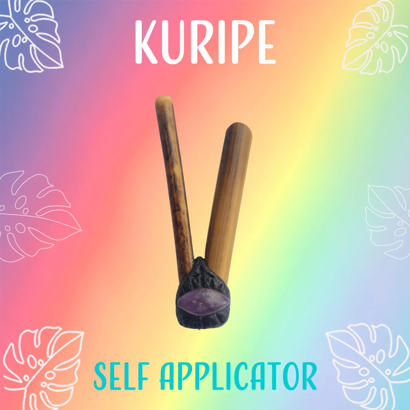 Bamboo Brazilian Kuripe Amethyst & Midnight Collection