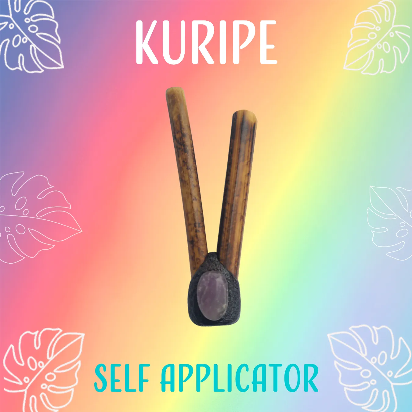Bamboo Brazilian Kuripe Amethyst & Midnight Collection