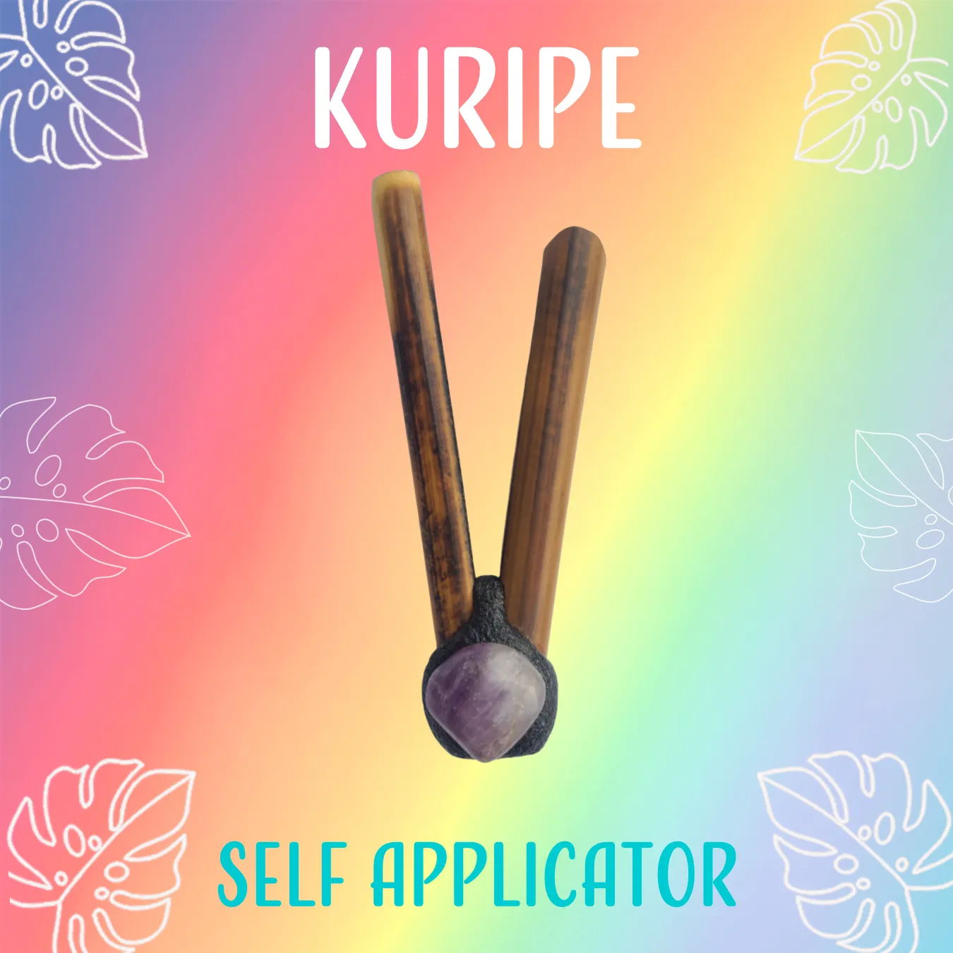 Bamboo Brazilian Kuripe Amethyst & Midnight Collection