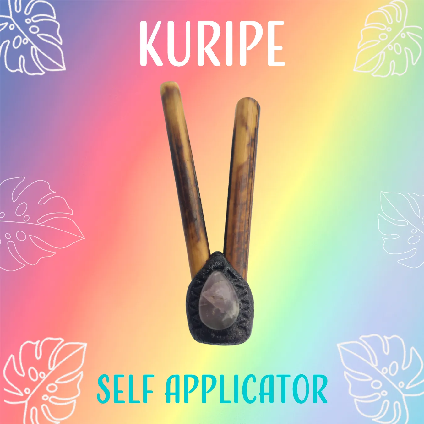 Bamboo Brazilian Kuripe Amethyst & Midnight Collection