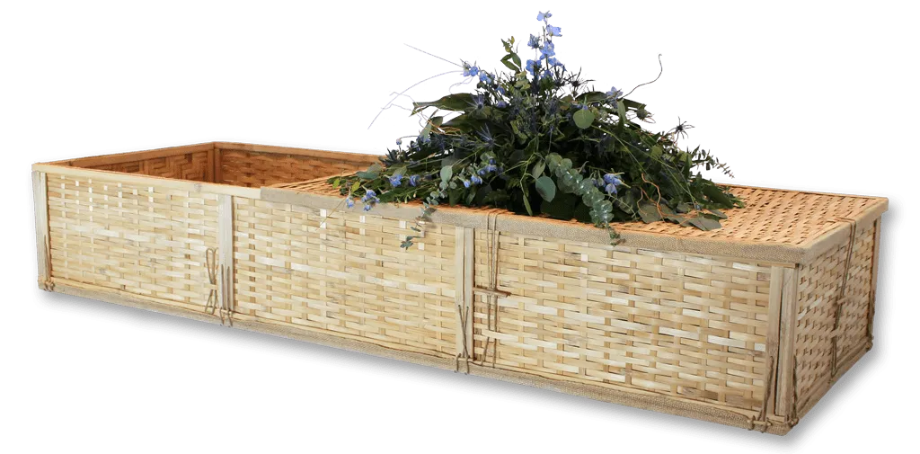 Bamboo Cremation Container