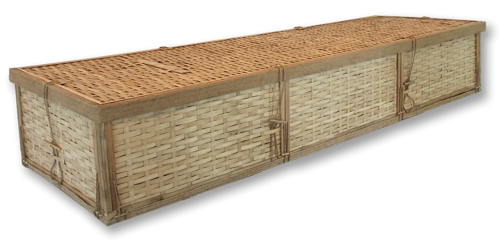 Bamboo Cremation Container