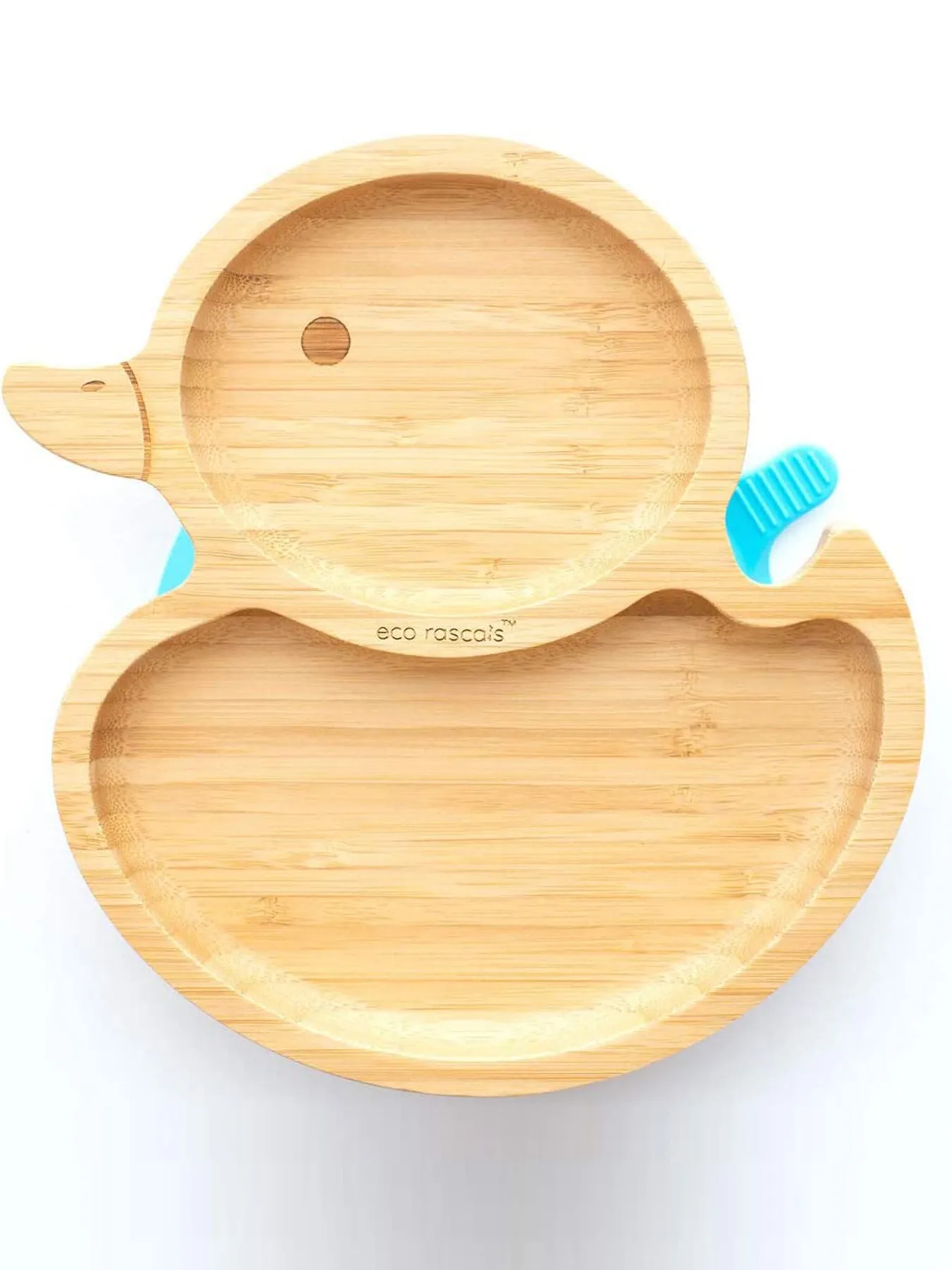 Bamboo Duck Suction Plate - 4 Colours