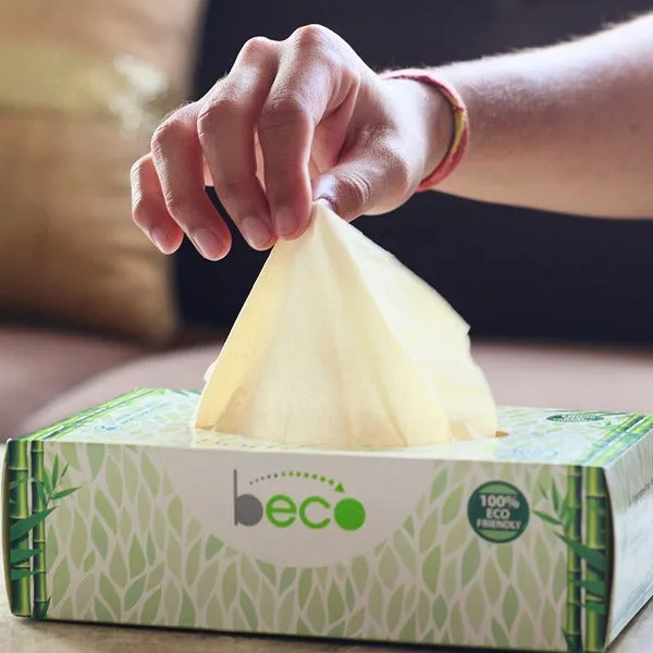 Bamboo Facial Tissue (100 pulls)