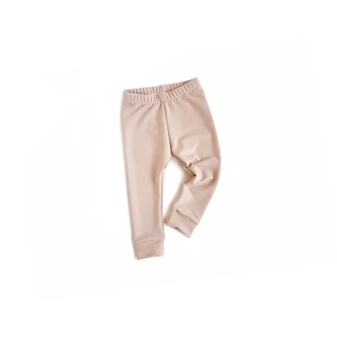 bamboo french terry leggings