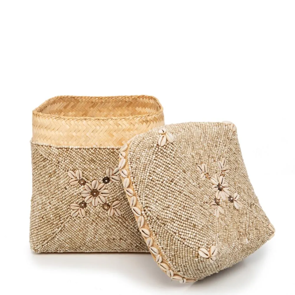 Bamboo Handmade Baskets by Bazar Bizar I Boho Decor I Set of 3 I SPAFAIR