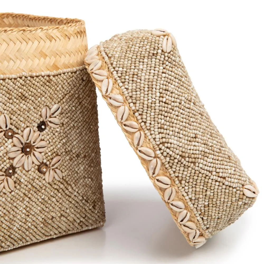 Bamboo Handmade Baskets by Bazar Bizar I Boho Decor I Set of 3 I SPAFAIR