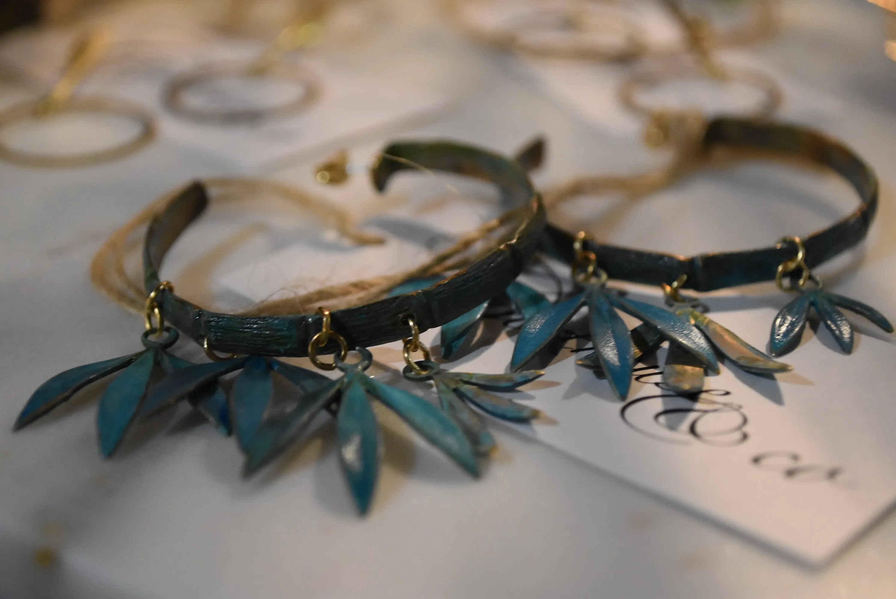 Bamboo Hoop Earrings