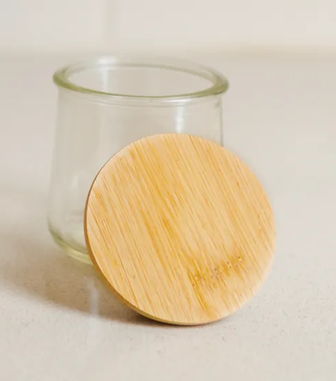 Bamboo Mason Jar Lids