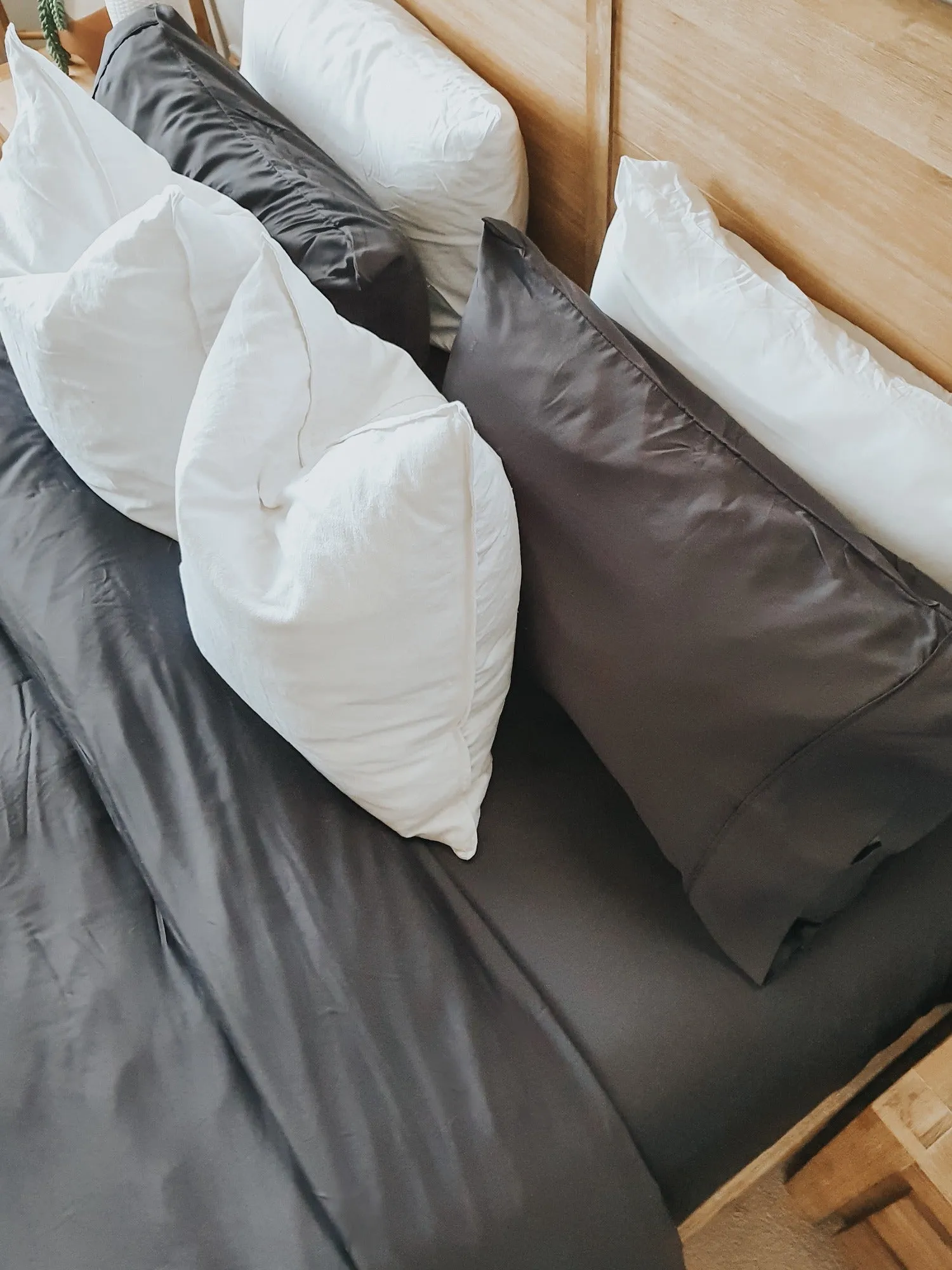 Bamboo Sheet Set (King) - Slate Grey