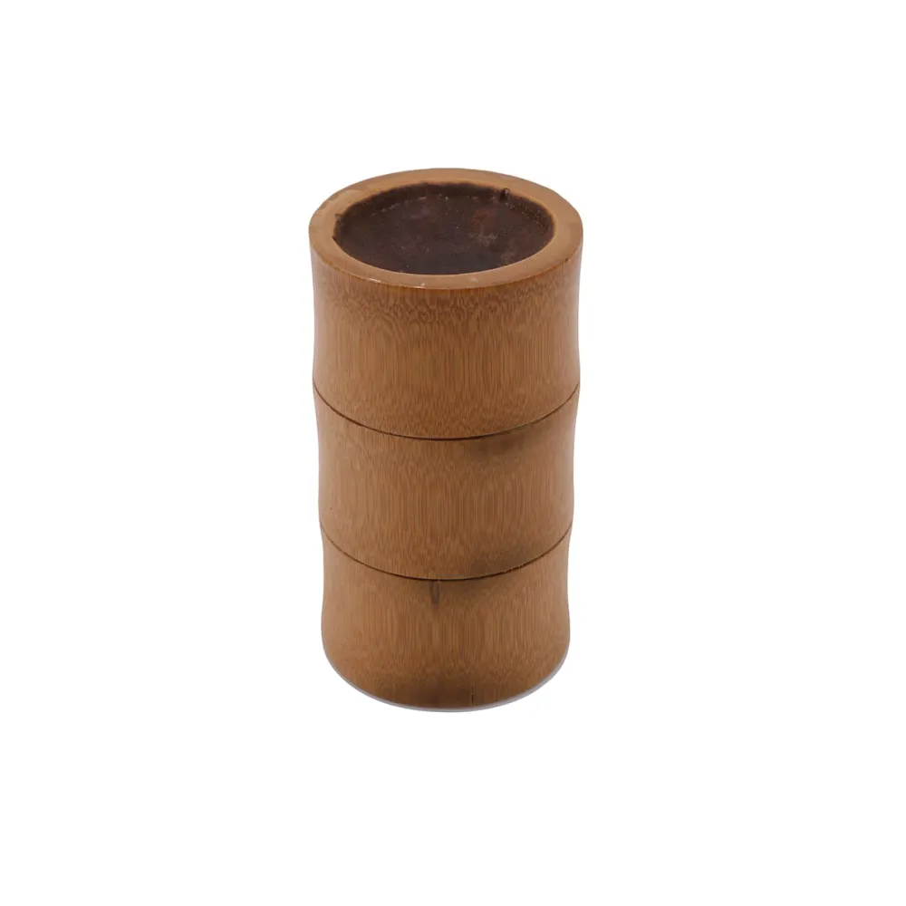 Bamboo Storage Jar -M