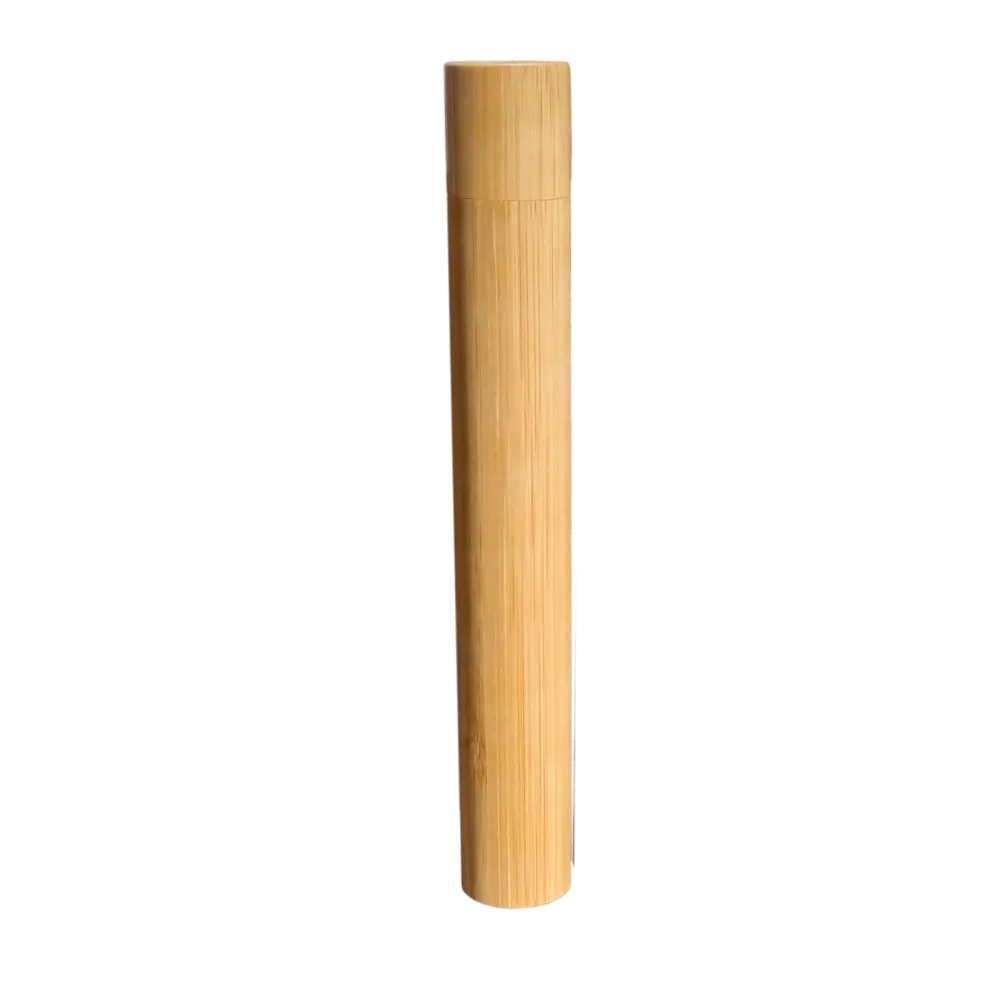 Bamboo Toothbrush Travel Case